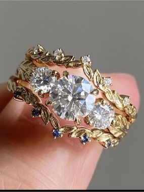 Gold layered ring